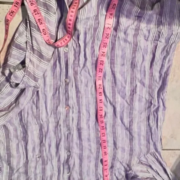 bugatchi purple mens dress shirt plaid button up shirt school boy - Picture 10 of 11